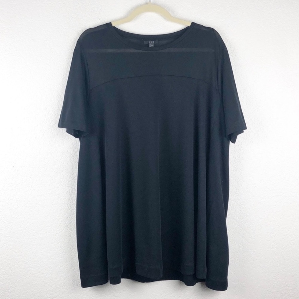 COS Oversized Minimalist Black T-shirt